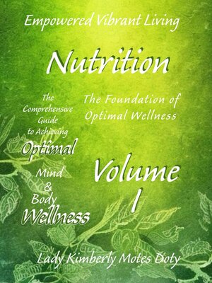 cover image of Volume I Nutrition